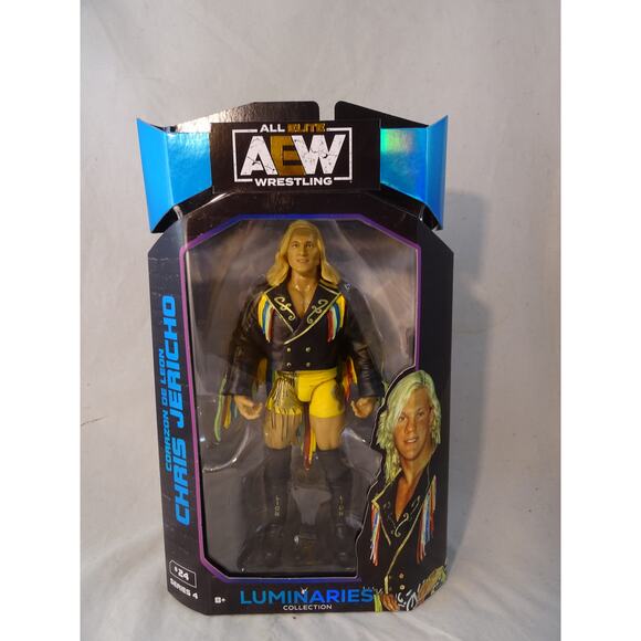 AEW Luminaries S4 #24 Chris Jericho Corazon De Leon Figure NIB Sealed - Picture 2 of 11